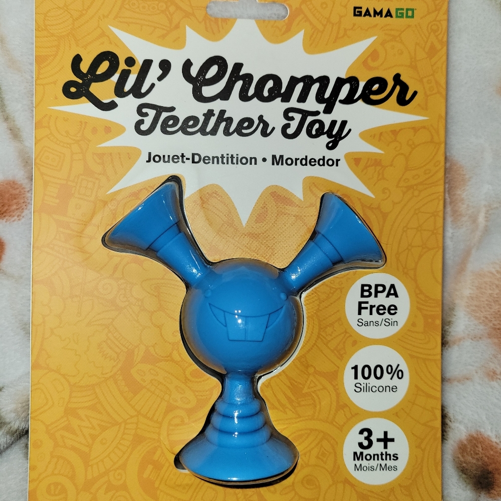 Lil Chomper Teething Toy New